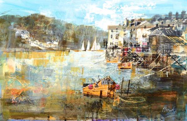 - Mixed Media on Board, Painting by Mike Bernard, measuring 37 x 57 cm (H x W) framed at 62 x 82 cm £1850